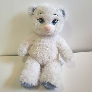 Build A Bear BABW Plush Disney Frozen Elsa 17" Stuffed Animal White Sparkles